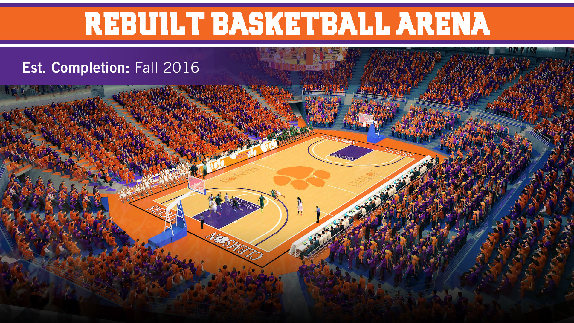 Rebuilt Basketball Arena