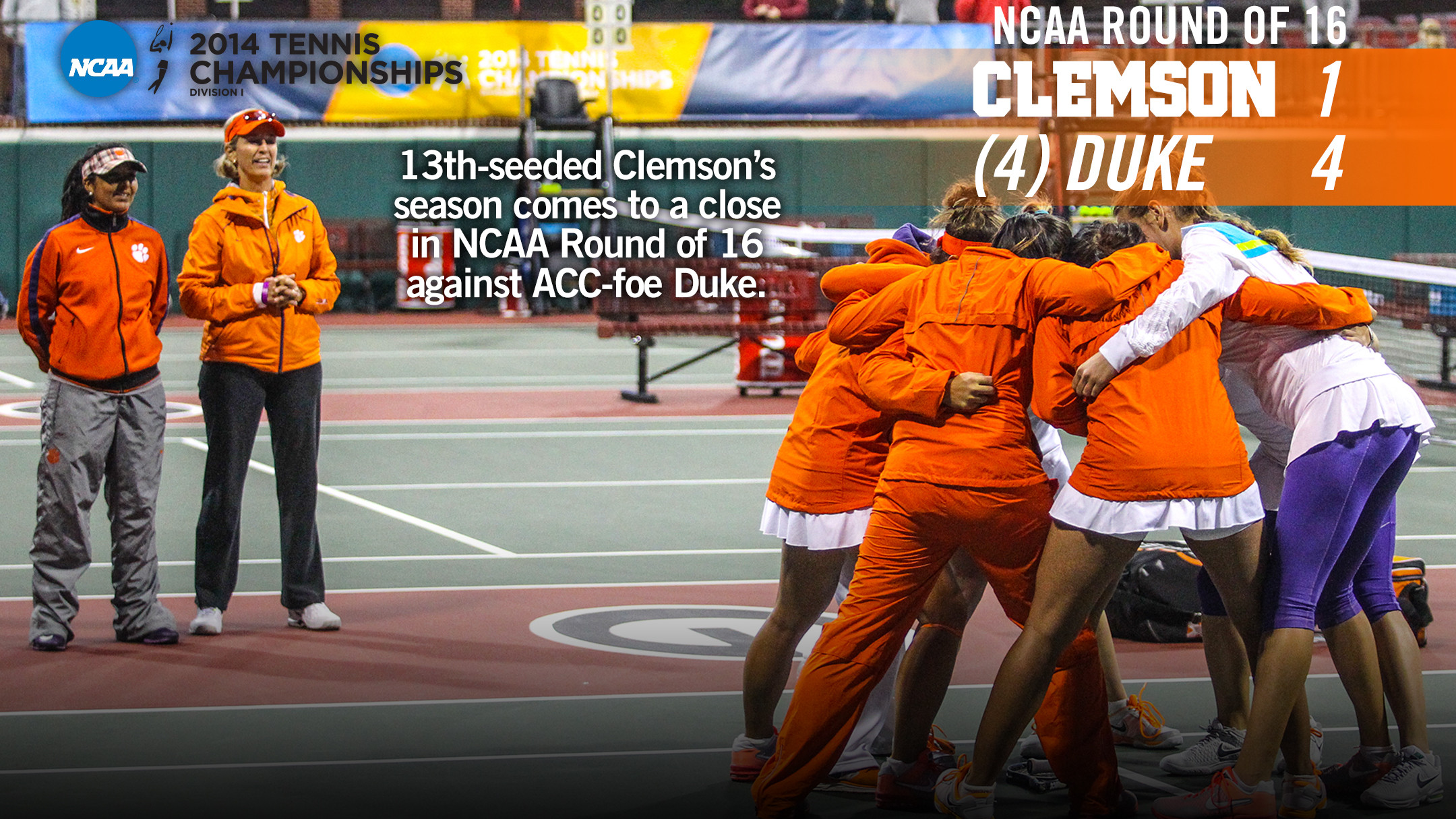 Women?s Tennis Run Comes to End in Round of 16 – Clemson Tigers ...