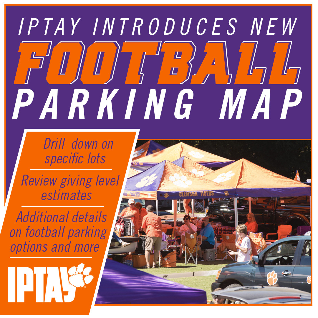IPTAY Introduces New Football Parking Map