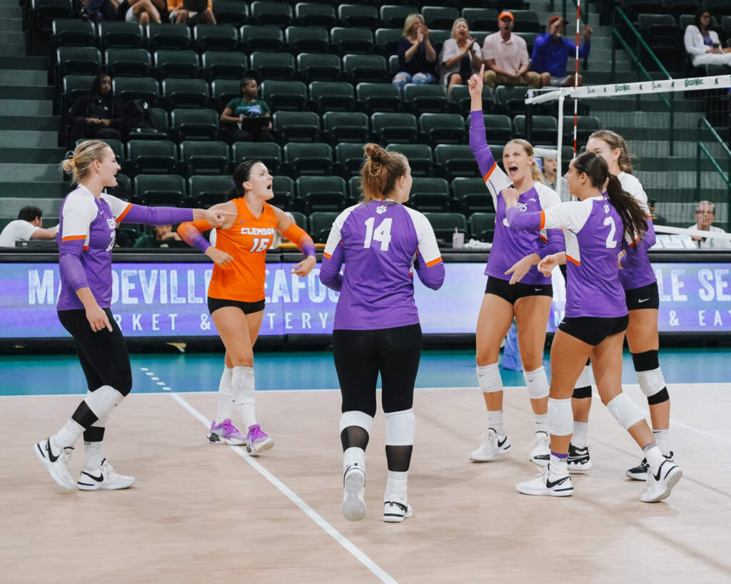 Clemson Tops Houston Christian in Four