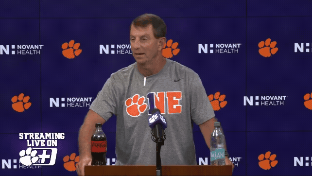 Best Quotes: Coach Swinney’s Fall Camp Media Availability