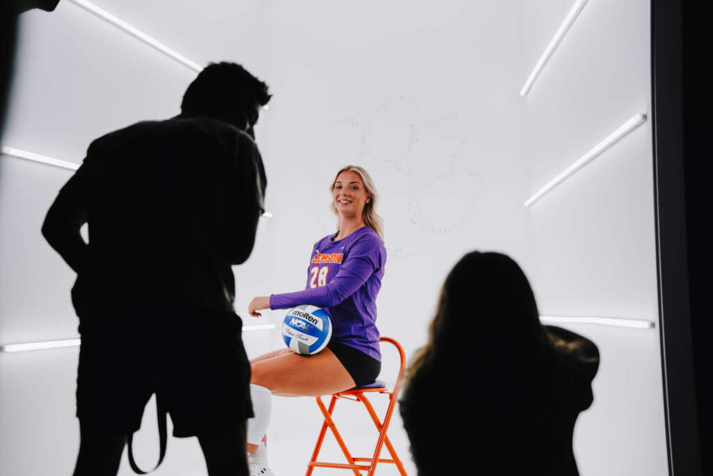 Photo Gallery: Behind The Scenes of Clemson Volleyball Media Day