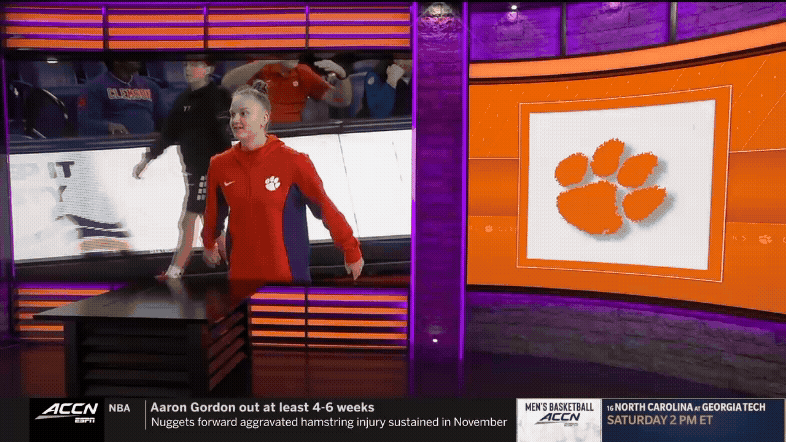 Rusne Augustinaite Featured on ACC Network’s Nothing But Net