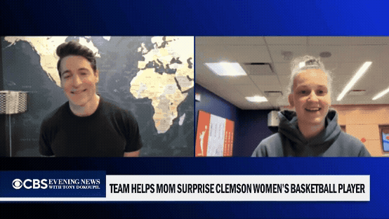 CBS Evening News Features Rusne Augustinaite