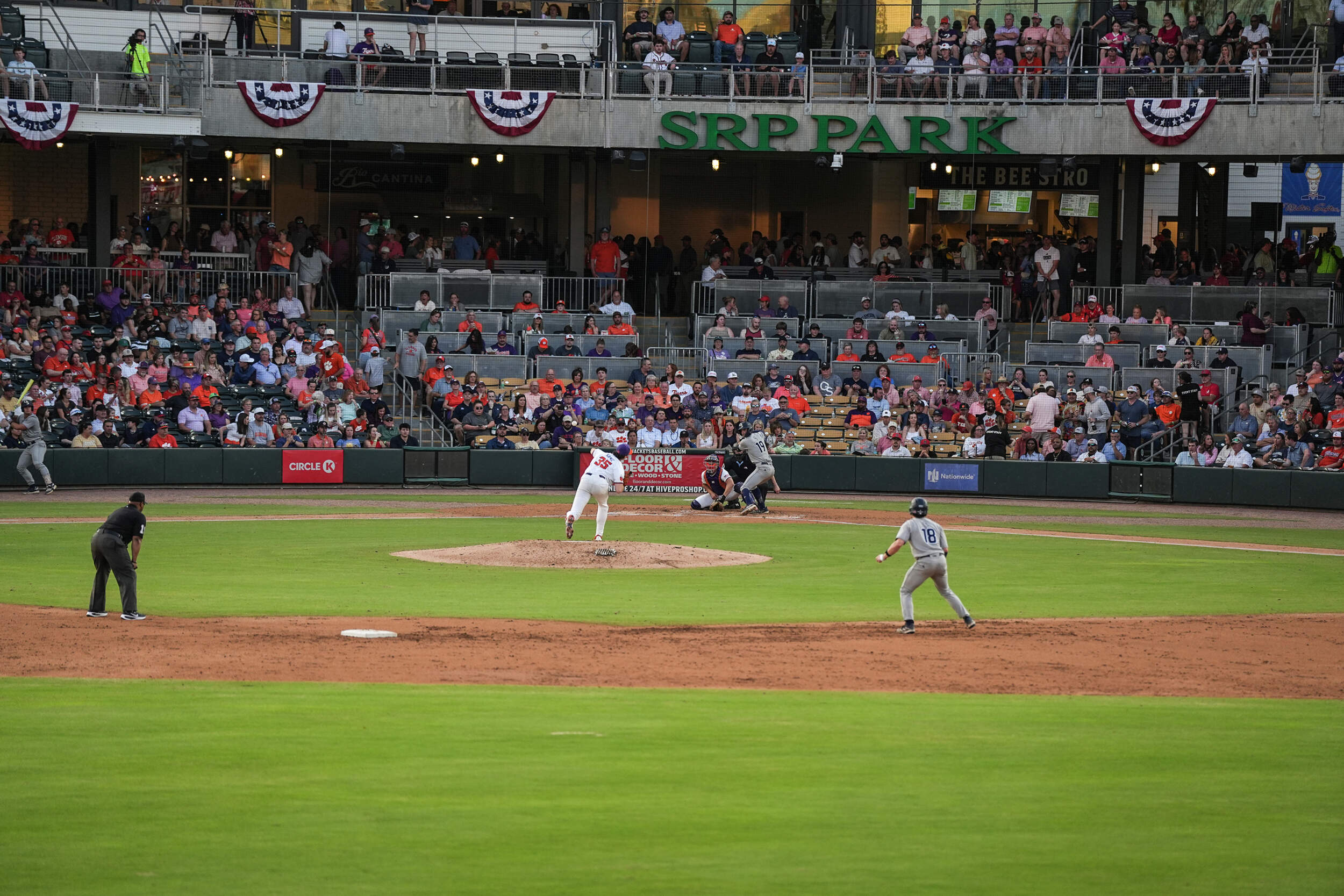 Eagles Upend No. 8 Tigers 6-1